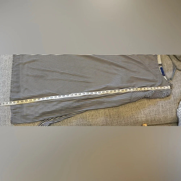 Apt. 9 Women’s Plus Size Shift Dress Black.  White Striped Belted Lined Sz 2XL - Picture 11 of 11